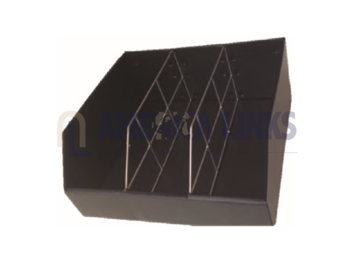 Stackable ESD Box with Wire Mesh Dividers